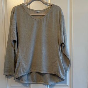 Kaktus Light Tan Long Sleeve Top Sz M